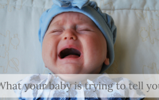 what your newborn is telling you with their crying