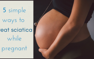 Five simple ways to treat sciatic leg pain in pregnancy