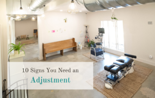 why do I need a chiropractic adjustment greenville sc